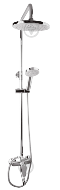 Змішувач Water House Modern HB5121101C-01-80 зі стаціонарним душем, виливом для ванни, душова лійка та душовий шлангом